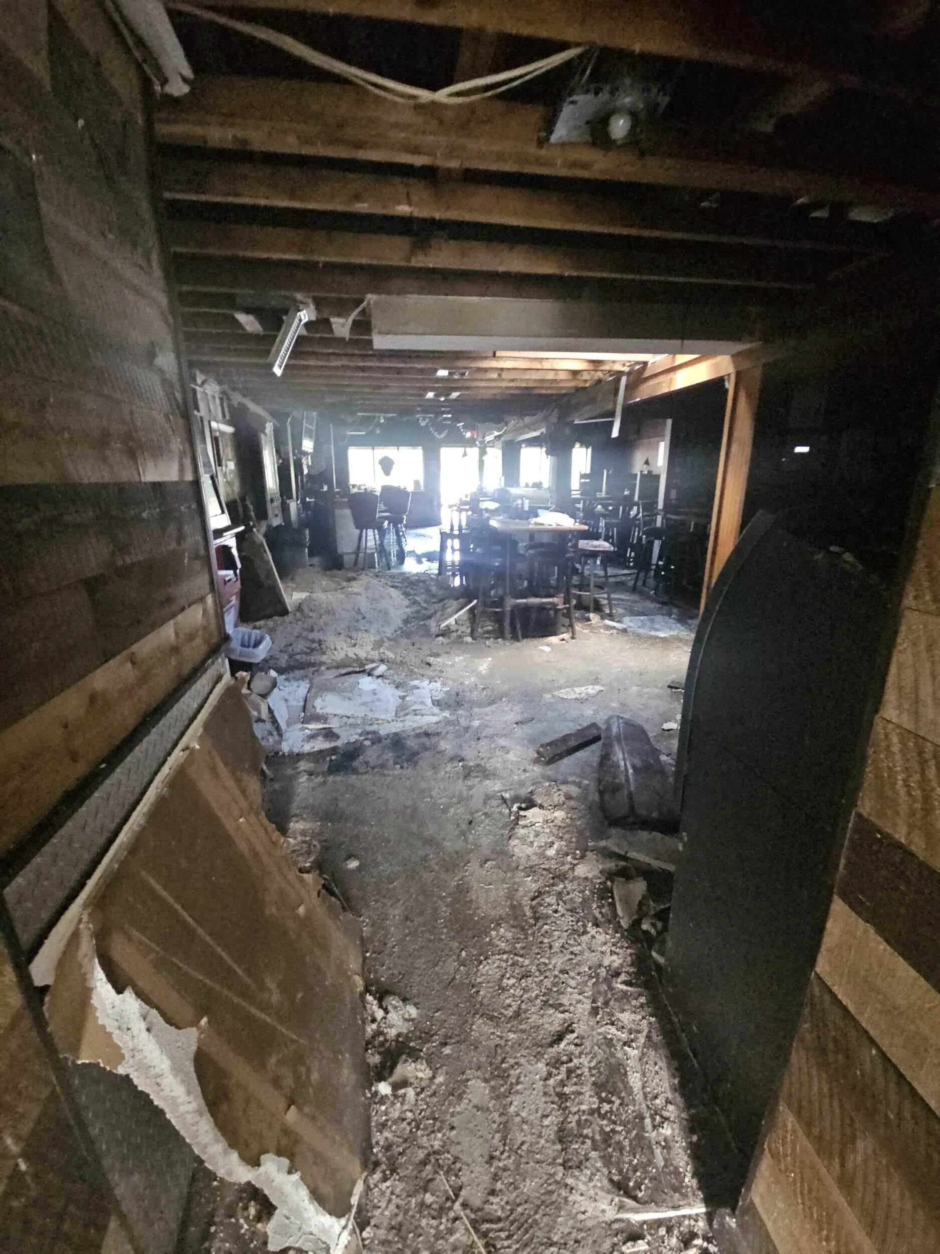Fire Damage restoration services by Skoda Construction